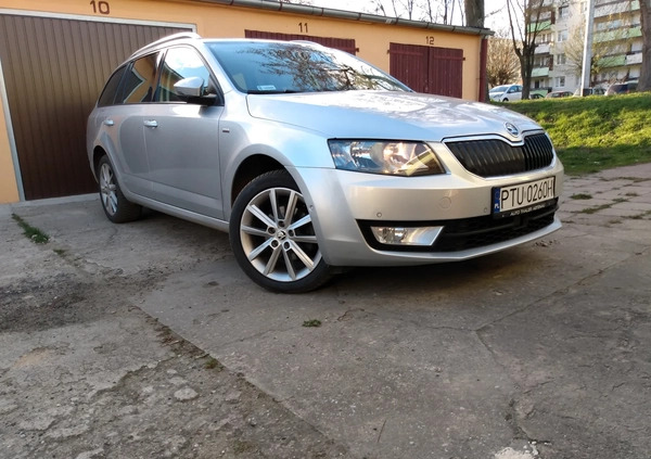 Skoda Octavia cena 51000 przebieg: 166000, rok produkcji 2016 z Turek małe 781